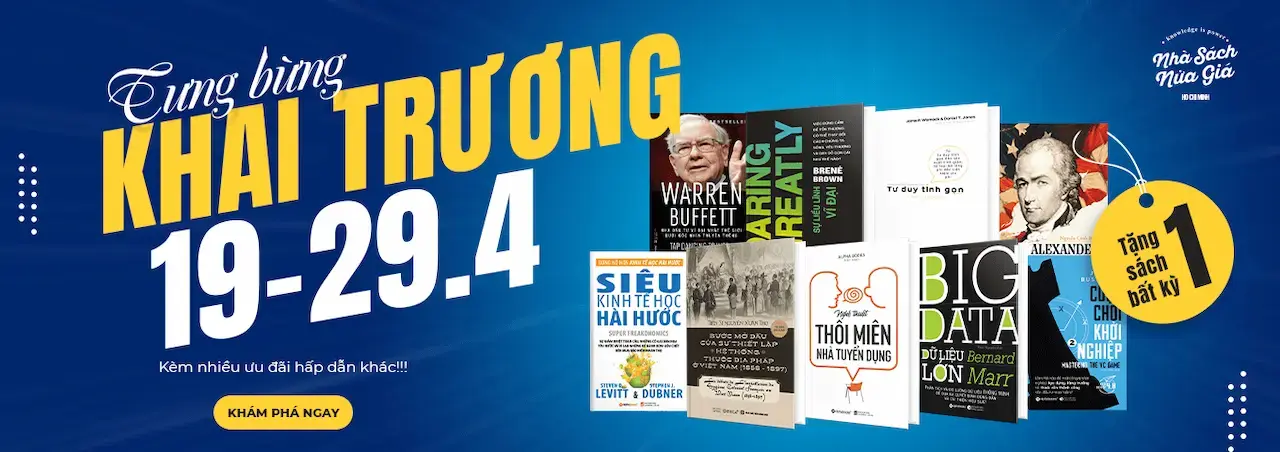 Nhà Sách Nửa Giá Vẫn Giữ Tiêu Chí “giá Thành Chia Đôi Giá Trị Không Đổi” 1 Nơi Bạn Đọc Có Thể Chọn Cho Mình Những Cuốn Sách Online Thật Hay Với Mức Ưu Đãi Lớn!