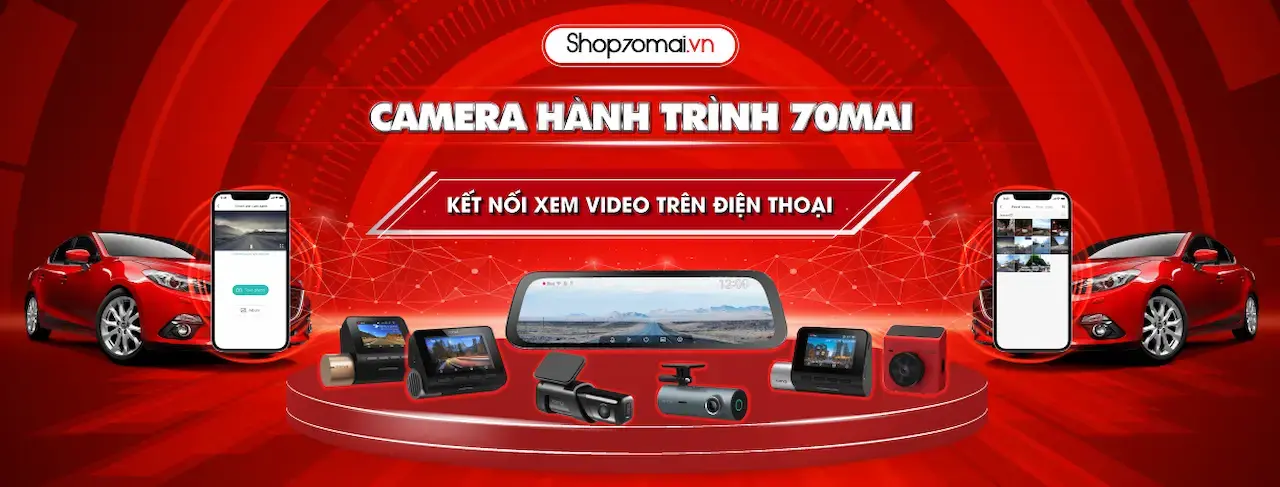 Với Bộ Sưu Tập Camera Hành Trình 70mai Siêu Hot Này, Bạn Sẽ Có Một Trợ Thủ Đắc Lực Để Có Thể Tận Hưởng Một Hành Trình An Toàn Và Tiện Lợi Nhất.