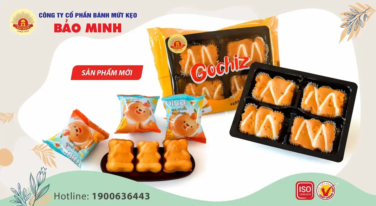 Bánh Kẹo Bảo Minh Đem Lại 1 Thế Giới Ngọt Ngào Hơn Với Tinh Hoa Chế Tác Bánh Kẹo Cải Tiến Từ Hương Vị Truyền Thống