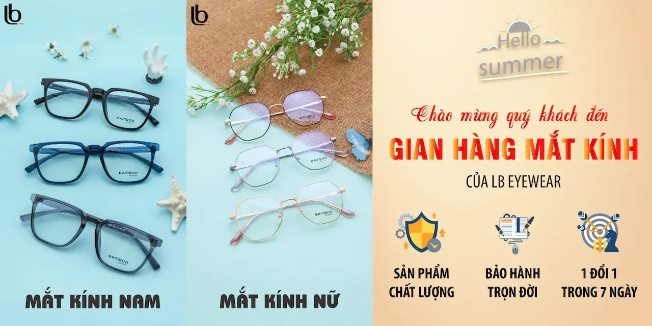 Mắt kính LBEyewear Là Hệ Thống Mắt Kính Thời Trang Với Gần 20 Năm Kinh Nghiệm Phân Phối Sản Phẩm Kính Cho Thị Trường Việt Nam