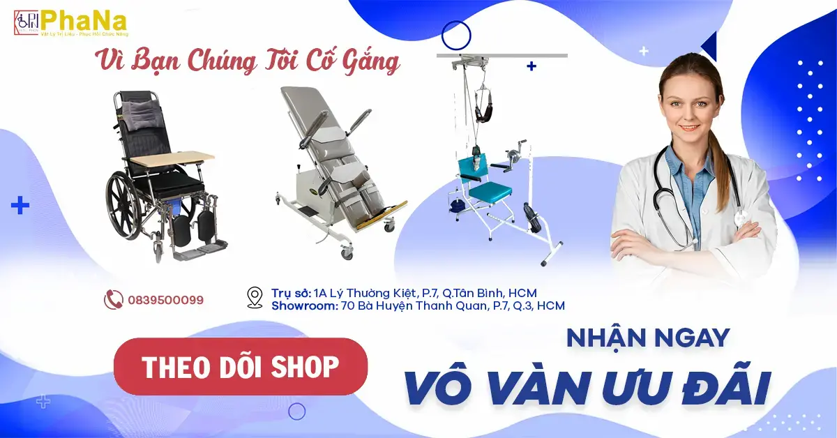 Phana Doanh Nghiệp Sản Xuất Đầu Tiên Tại Việt Nam Với Hơn 30 Năm Trong Lĩnh Vực Vật Lý Trị Liệu – Phục Hồi Chức Năng, Thiết Bị Y Tế, Dụng Cụ Y Khoa – Thẩm Mỹ.