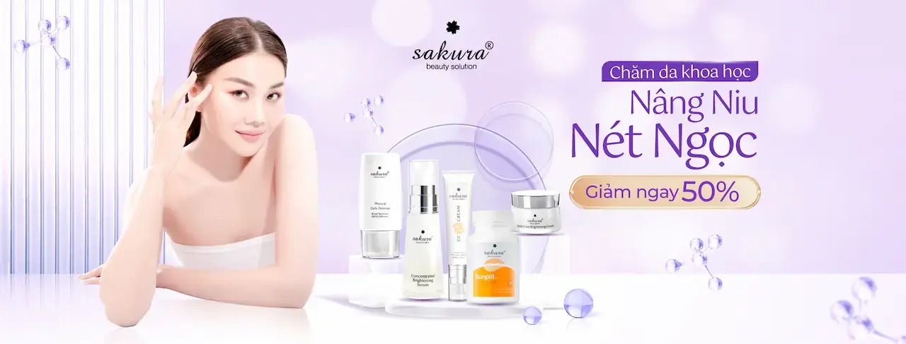 Sakura Beauty Thương Hiệu Dược Mỹ Phẩm Cao Cấp Được Thành Lập Từ Năm 2014 Là Một Phần Của Mạng Lưới Sakura Trên Toàn Thế Giới Cùng Với Sakura Japan, Sakura Usa