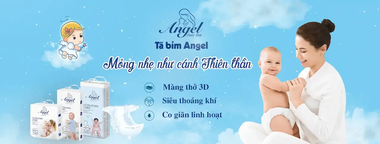 Tã Bỉm Angel 1 Sự Lựa Chọn Thích Hợp Cho Bé Yêu Bởi Có Đầy Đủ Tiêu Chí Vượt Trội, Giúp Con Yêu Luôn Được Thoải Mái Vận Động Và Vui Chơi Cả Ngày Dài.