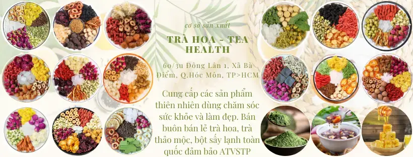 Trà Hoa Teahealth 1 Tiệm Cung Cấp Sản Phẩm Trà Thảo Mộc Và Dược Liệu Truyền Thống Được Khai Thác Bền Vững, Giữ Trọn Độ Tinh Khiết Tự Nhiên