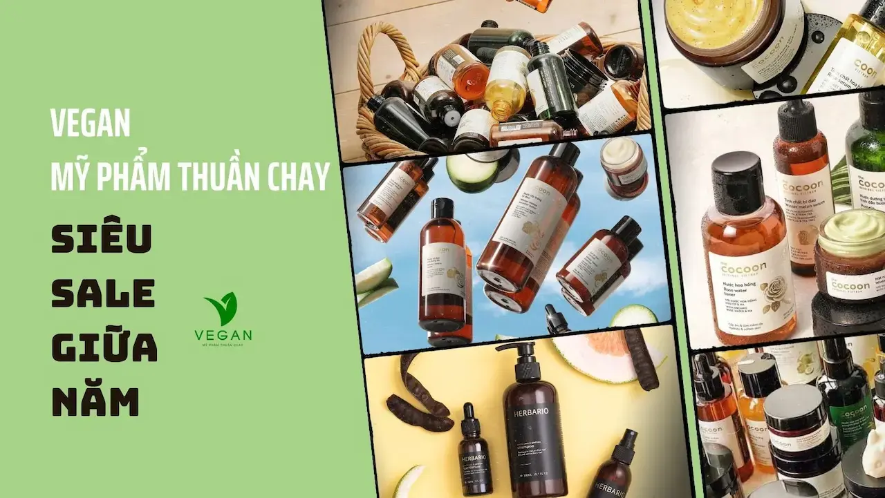 Vegan Mỹ Phẩm Thuần Chay 100% Thuần Chay, Cho Nét Đẹp Thuần Việt, Thương Hiệu Mỹ Phẩm 100% Sản Xuất Tại Việt Nam