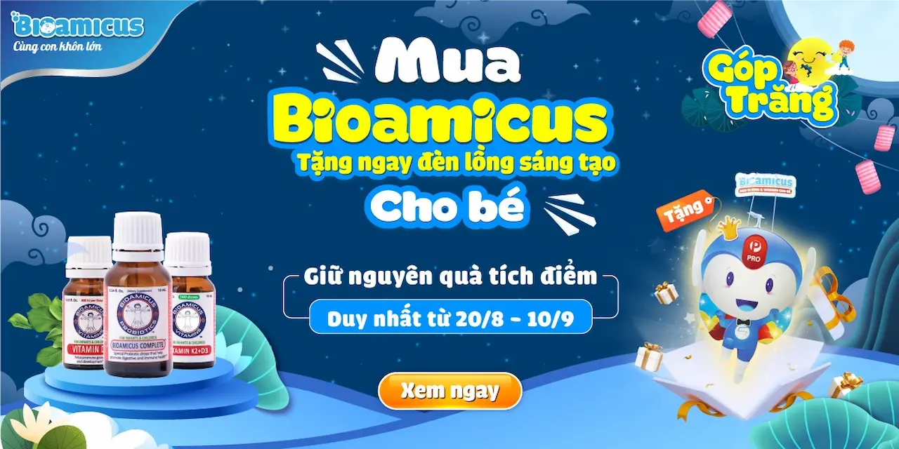 BioAmicus 1 Dòng Sản Phẩm Cao Cấp Từ Canada Cho Trẻ Sơ Sinh Và Trẻ Nhỏ