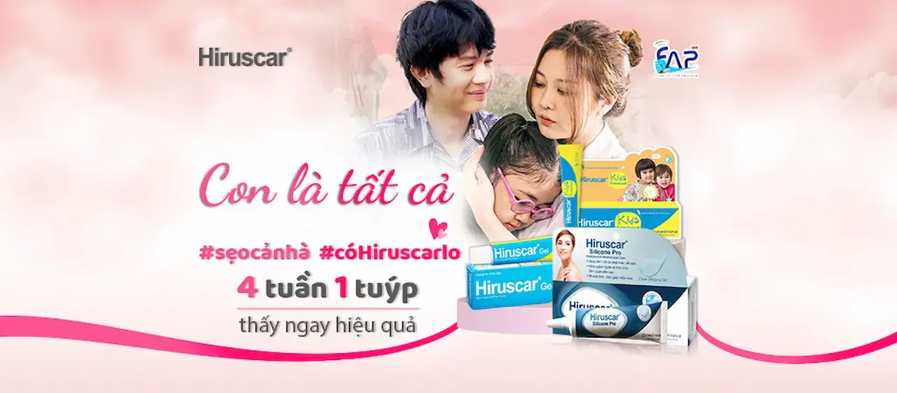 Hiruscar Là Sản Phẩm Chuyên Dùng Trong Việc Điều Trị Các Loại Sẹo, Với 5 Thành Phần Hoạt Tính Từ Thiên Nhiên Giúp Làm Mờ, Làm Mềm Và Giảm Kích Thước Sẹo