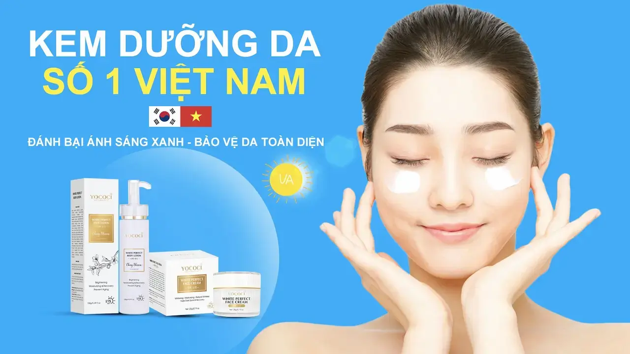 Yococi Kem Dưỡng Da Số 1 Việt Nam Luôn Đồng Hành Cùng Bạn Trên Chặng Đường Đi Đến Một Làn Da Hoàn Hảo.