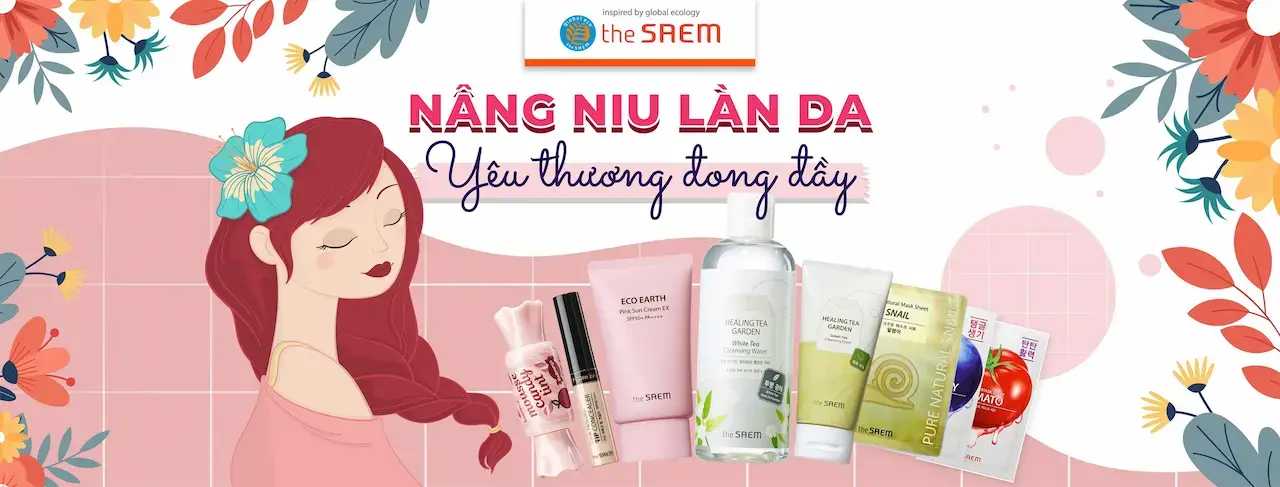 The Saem Là 1 Thương Hiệu Mỹ Phẩm Đến Từ Hàn Quốc Trực Thuộc Tập Đoàn Hankook Cosmetics Với Nhiều Dòng Sản Phẩm Đa Dạng Như Trang Điểm, Chăm Sóc Da, Chăm Sóc Tóc.