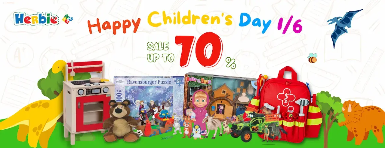 HERBIETOYS là 1 thương hiệu bán lẻ được đăng ký bảo hộ bởi Công ty Cổ Phần Nguyên Ann nhập khẩu và đại diện hãng