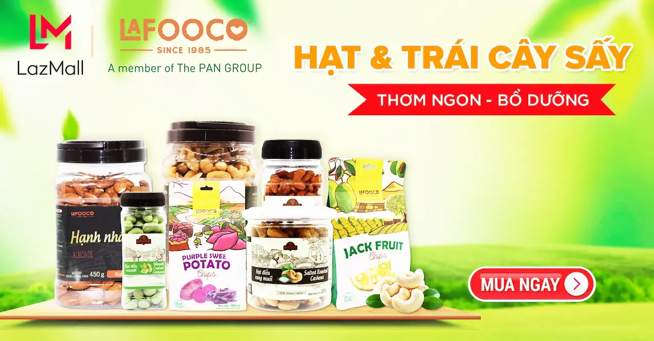 Lafooco tự hào là 1 trong những doanh nghiệp tiên phong trong ngành kinh doanh sản xuất chế biến hạt điều và trái cây sấy tại Long An – Việt Nam