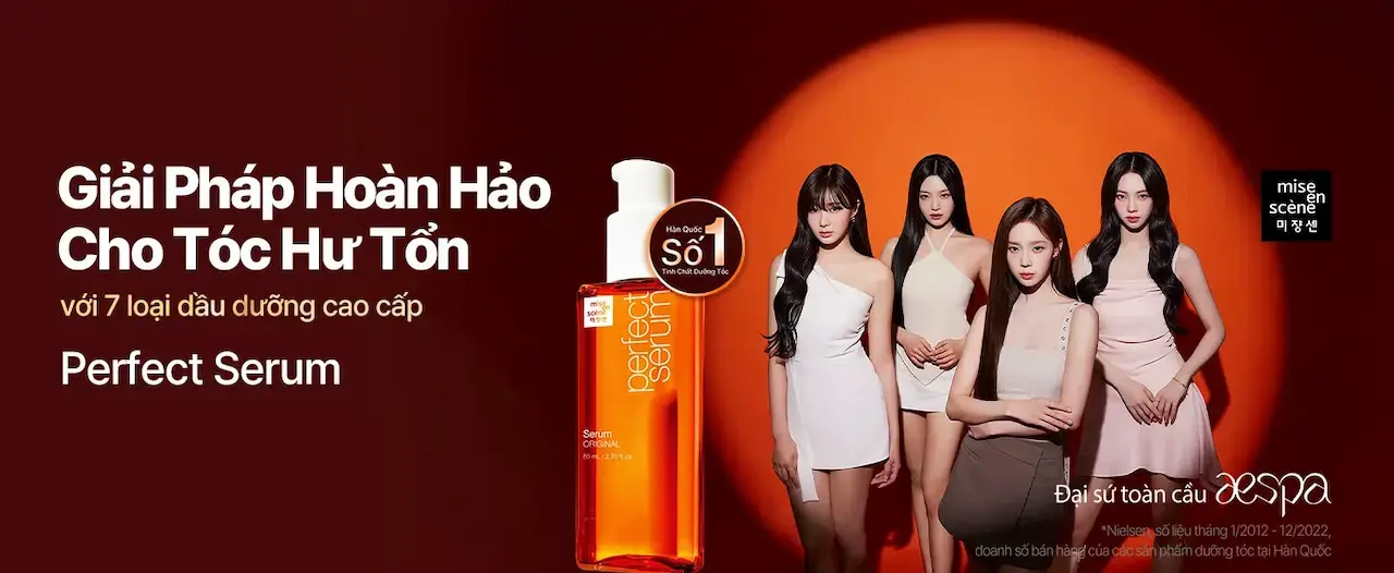 Misenscene mise en scène Việt Nam Thương hiệu chăm sóc tóc dẫn đầu doanh thu 11 năm liền tại OliveYoung