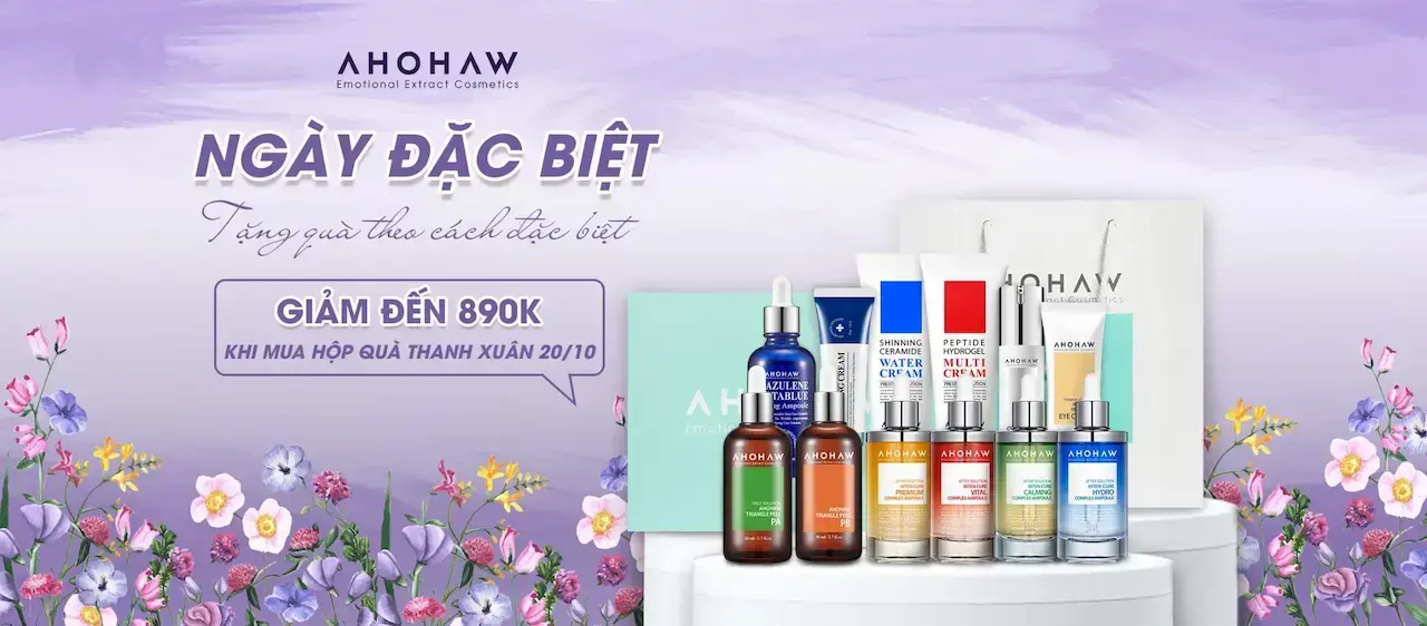 Ahohaw Là Thương Hiệu Dược Mỹ Phẩm Sinh Học Được Nghiên Cứu Bởi Các Chuyên Gia Da Liễu Hàng Đầu Viện Medians Lab, Trực Thuộc Tập Đoàn Thẩm Mỹ Số 1 Hàn Quốc Medians.