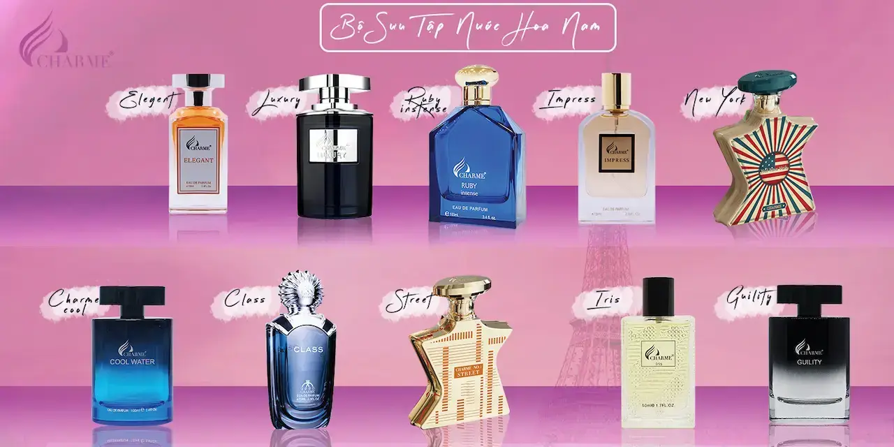 Charme Được Sản Xuất Tại Việt Nam Theo Công Thức Hoàn Toàn Được Chuyển Giao Từ Châu Âu Với 1 Công Nghệ Điều Chế, Chiết Xuất Và Chưng Cất Hiện Đại.
