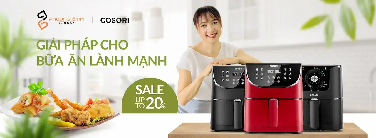 Cosori Đem Lại Những Thông Tin Và Lời Khuyên Hữu Ích, Mang Lại Cho Bạn Và Gia Đình Bạn 1 Cuộc Sống Lành Mạnh Và Tràn Đầy Sức Khỏe.