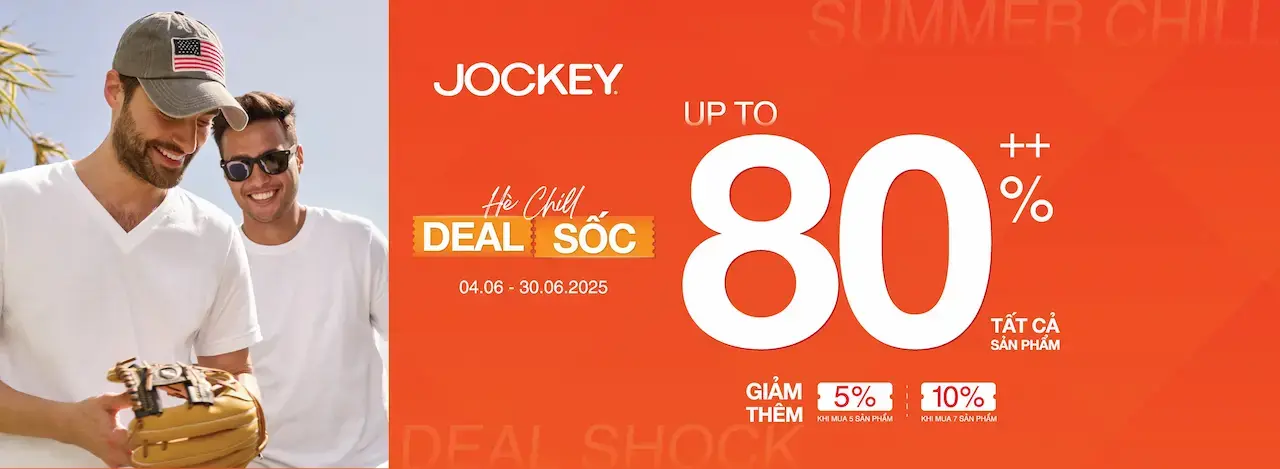 Jockey 1 Còn đợi gì mà không ghé Jockey mua ngay kẻo hết chàng ơi!