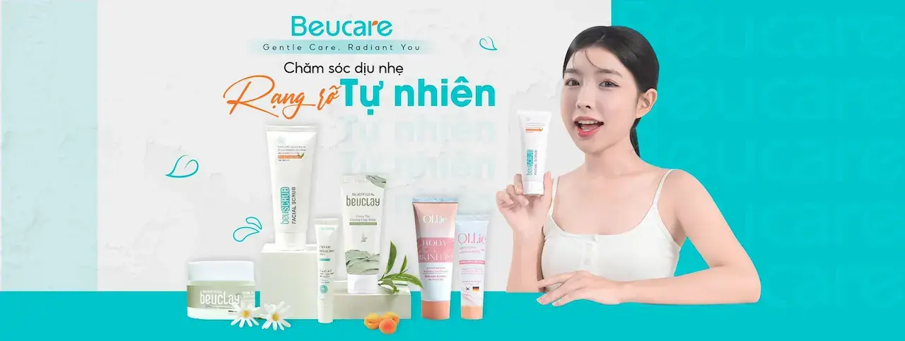 Beucare chăm sóc sắc đẹp và sức khỏe cá nhân, mang đến 1 sản phẩm dịu nhẹ, an toàn, lành tính giúp người dùng tự tin, thoải mái và yêu thương bản thân mỗi ngày