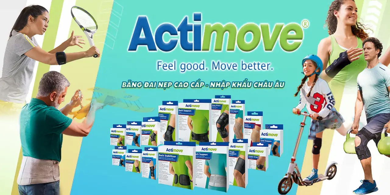 Băng Đai Nẹp cao cấp Actimove Chứng nhận quốc tế về an toàn dệt may cho con người Oeko-Tex Standard 100 của Đức