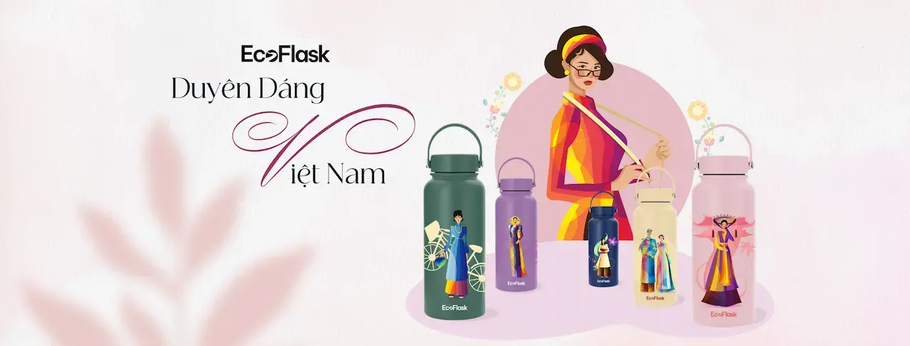 EcoFlask bình giữ nhiệt số 1 về độ an toàn cung cấp các sản phẩm bình nước giữ nhiệt an toàn với sức khỏe và môi trường