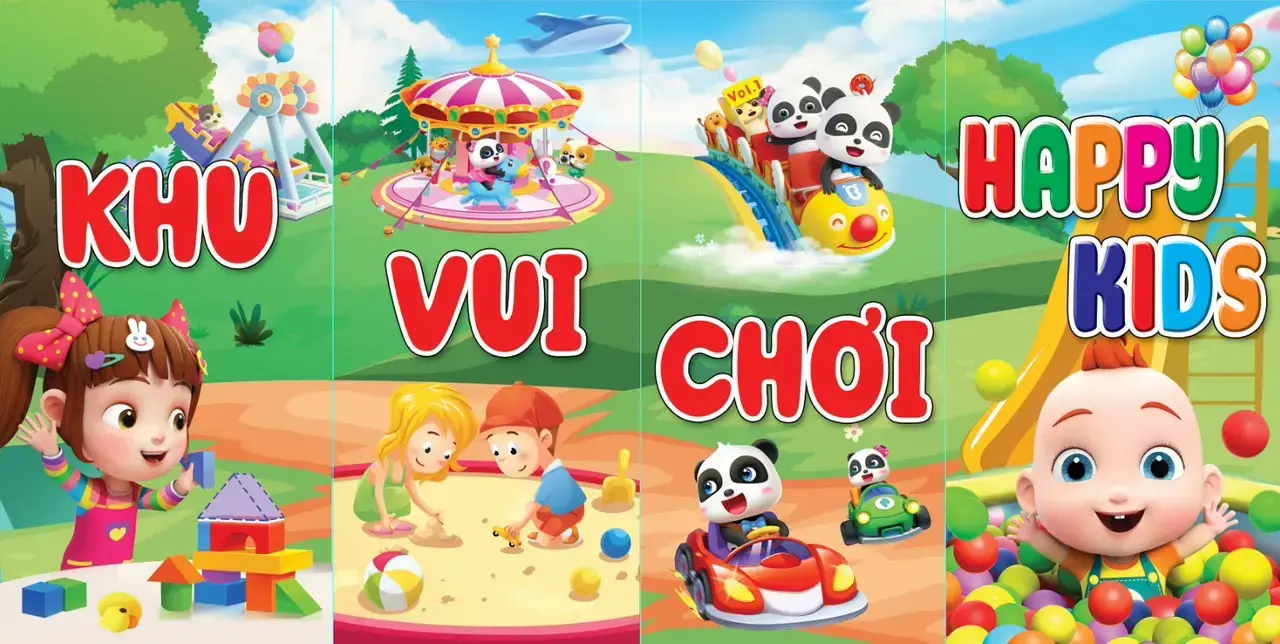 Happy Kids Khu vui chơi trẻ em Happy Kids 1 nơi lý tưởng để phụ huynh đưa con em đến giải trí mà vô cùng an tâm