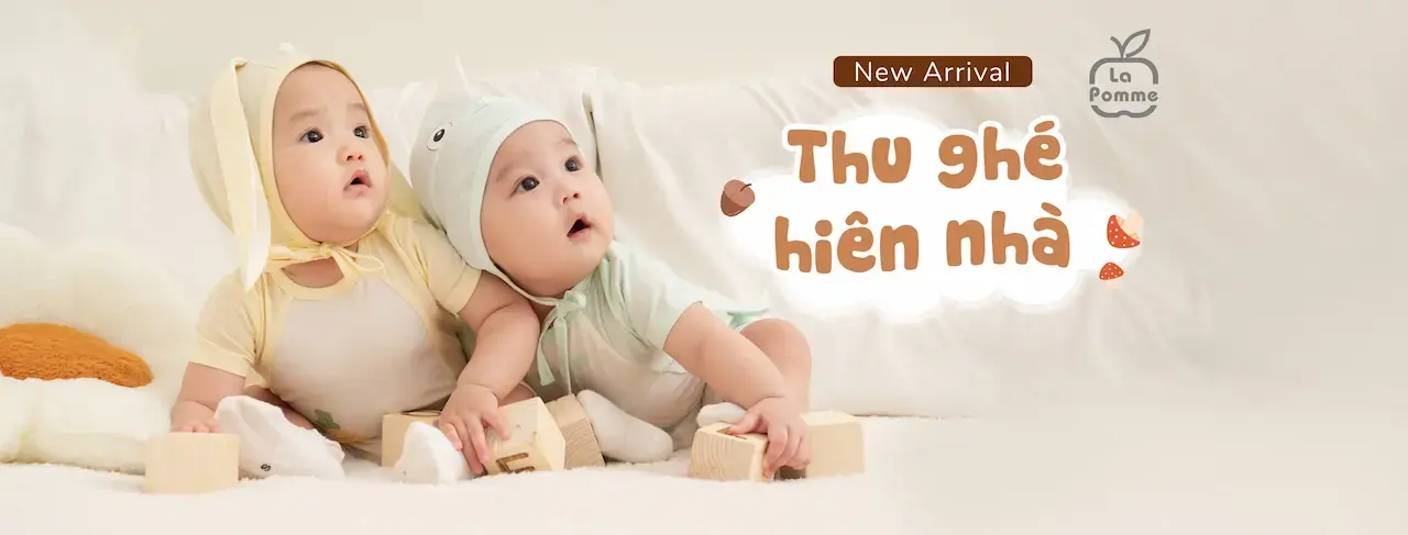 La Pomme 1 quần áo sơ sinh chuyên cung cấp những mẫu quần áo đẹp, chất vải cao cấp, thoáng mát