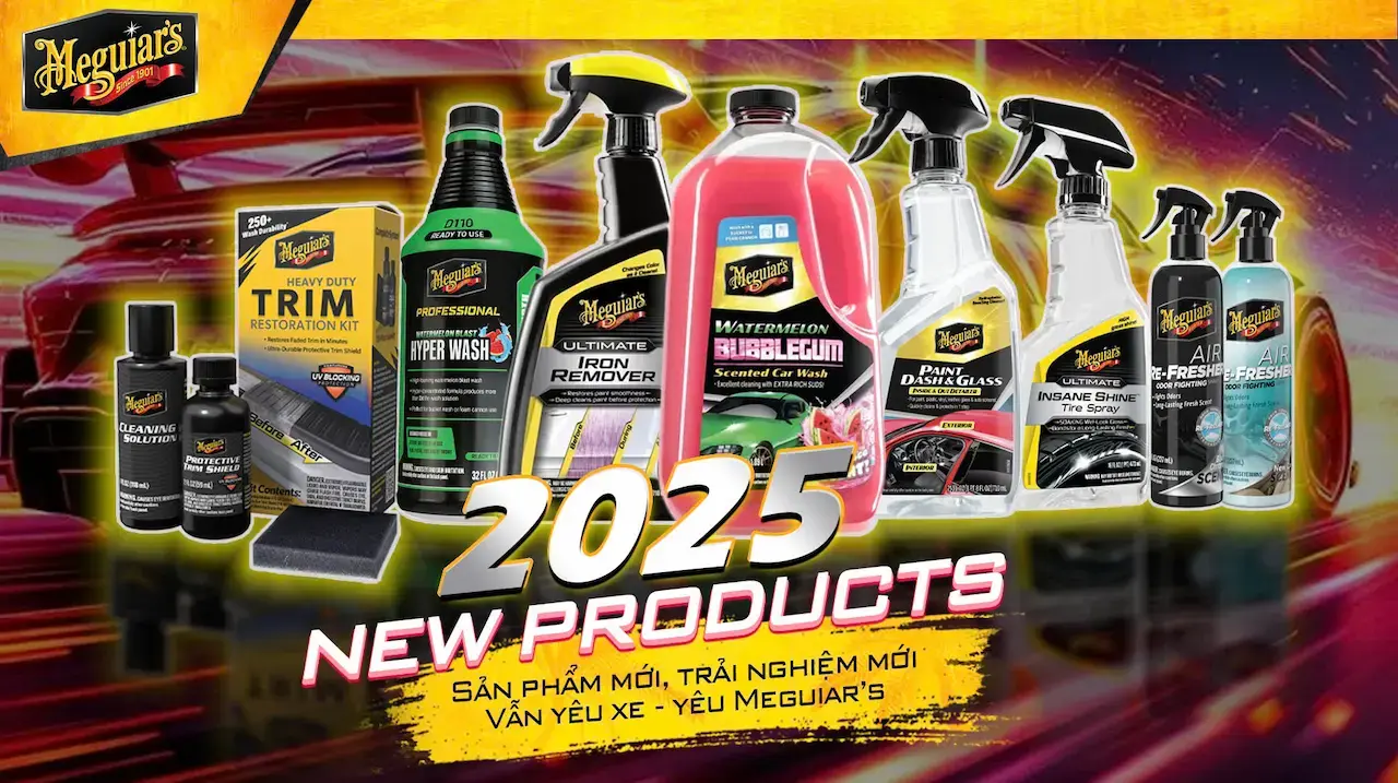 Meguiar’s Việt Nam Sản phẩm chăm sóc xe hàng đầu thế giới Made in USA since 1901 Phân phối – Đào tạo đại lý