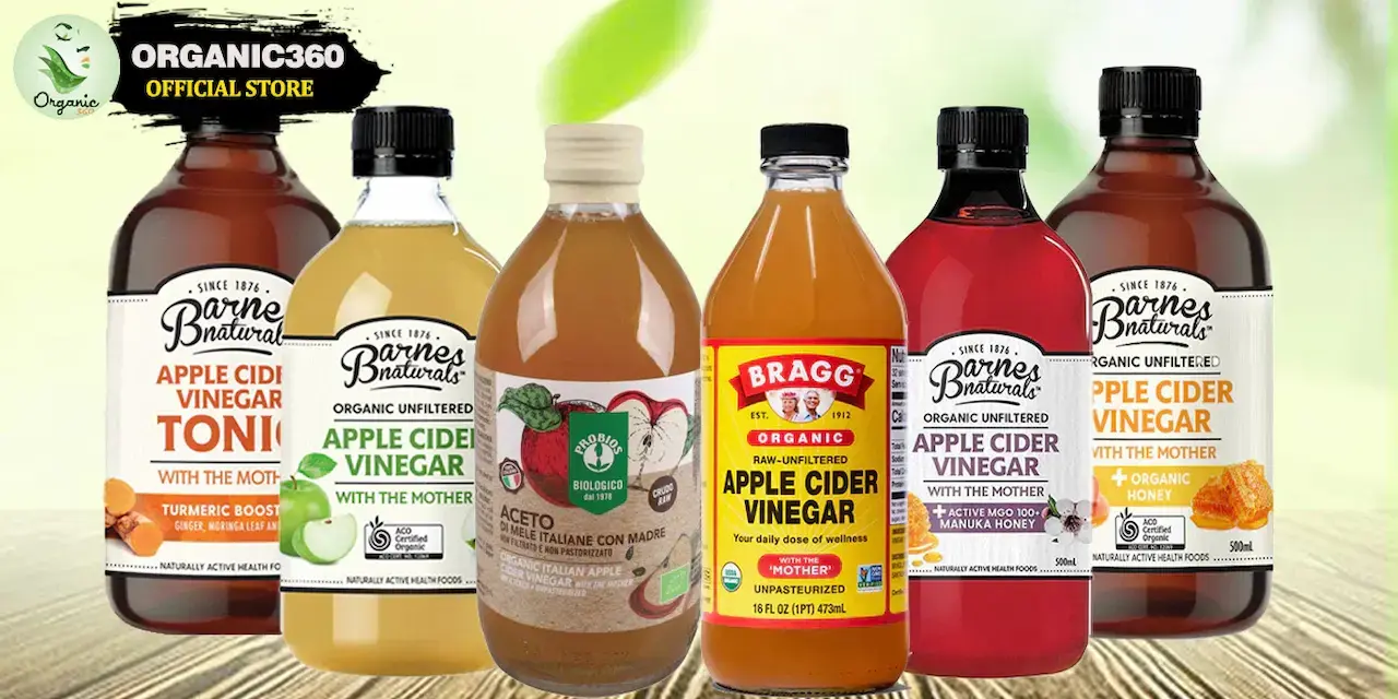 Organic360 HKD Cửa Hàng Thực Phẩm hữu cơ Organic 360 Giấm dĩ nhiên là phải chua rồi, nhưng là chua thanh, thơm, rất dễ uống luôn