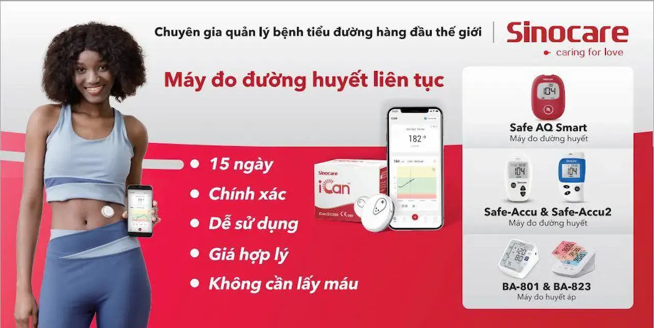 SINOCARE VIETNAM Là 1 nhà nhập khẩu phân phối chính hãng các sản phẩm của SINOCARE
