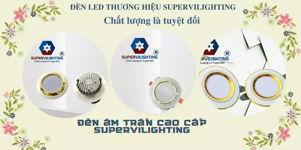 SuperVilighting 1 Thương hiệu SuperVilighting, Thương hiệu xây dựng trong lĩnh vực thiết bị chiếu sáng