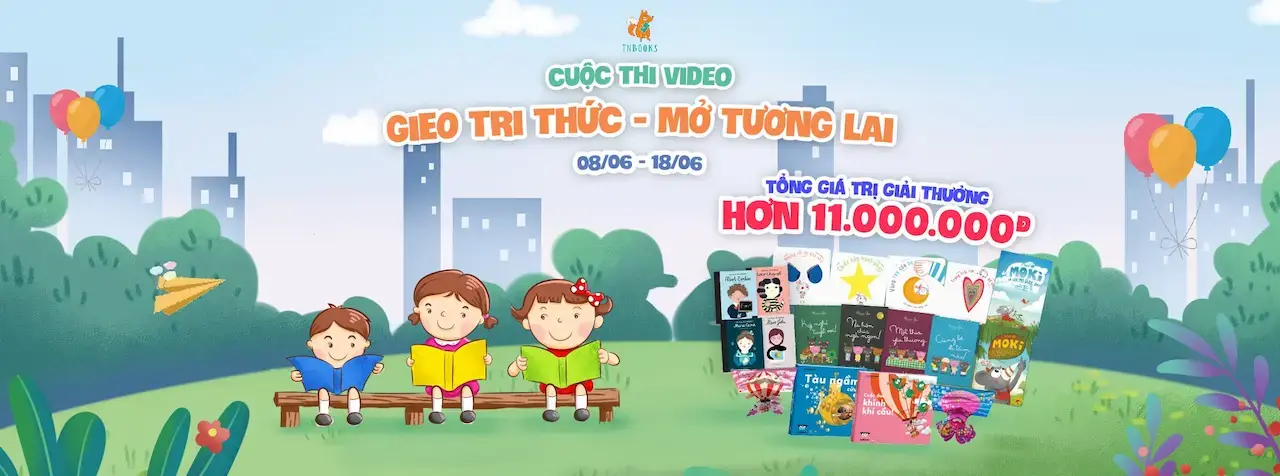 TNBooks mang đến những cuốn sách chất lượng giúp phát huy mọi tiềm năng của trẻ, để trẻ 1 phát triển to