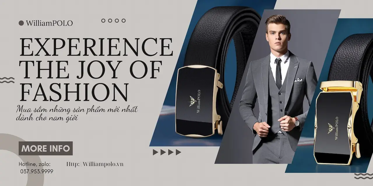 Williampolo William POLO Việt Nam Thời Trang Nam Cao Cấp Với Vị Thế Số 1 về Thắt Lưng & Ví Da Nam