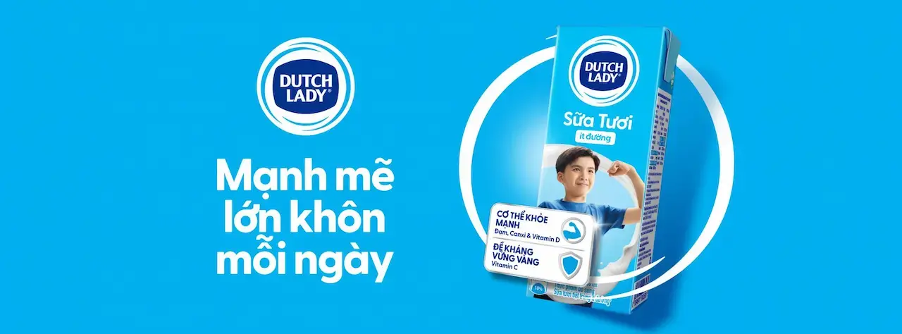 Sữa Tươi Dutch Lady có đường Các mẹ hãy tham gia với cộng đồng chúng tôi để cùng nhau xây nền 1 sức khỏe, gắn kết gia đình